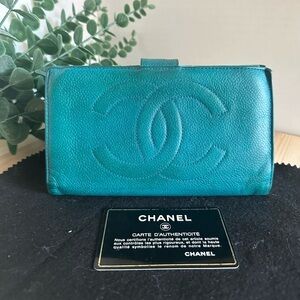Authentic Chanel Leather Wallet